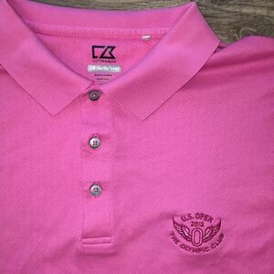 2012 US open olympic club SF CA polo golf shirt L
